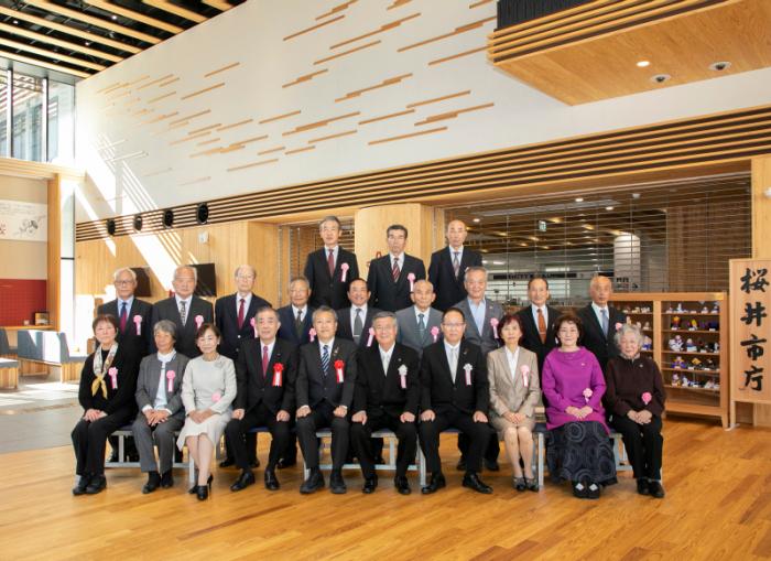 市表彰集合写真