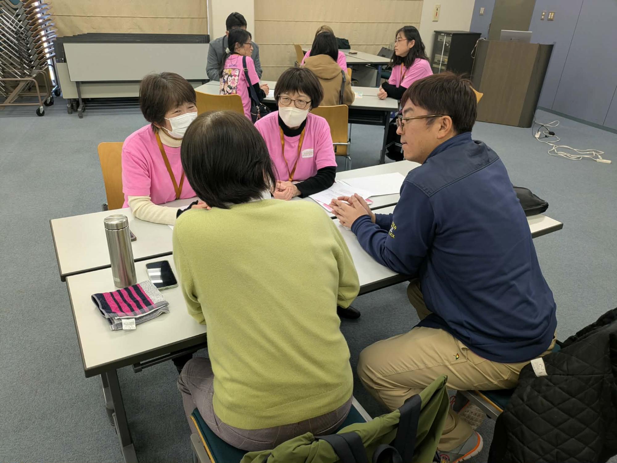 親向け相談会の様子