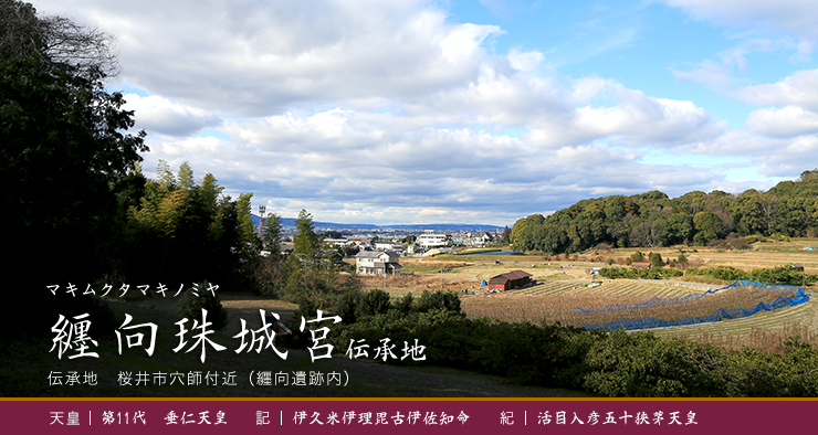 垂仁天皇の纒向珠城宮伝承地の写真