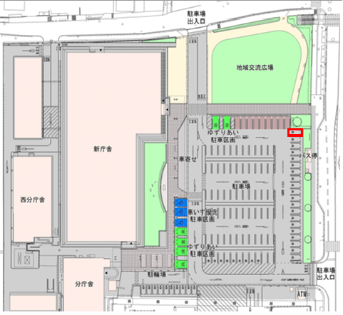 充電設備案内図