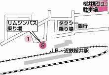 利用駐車場地図