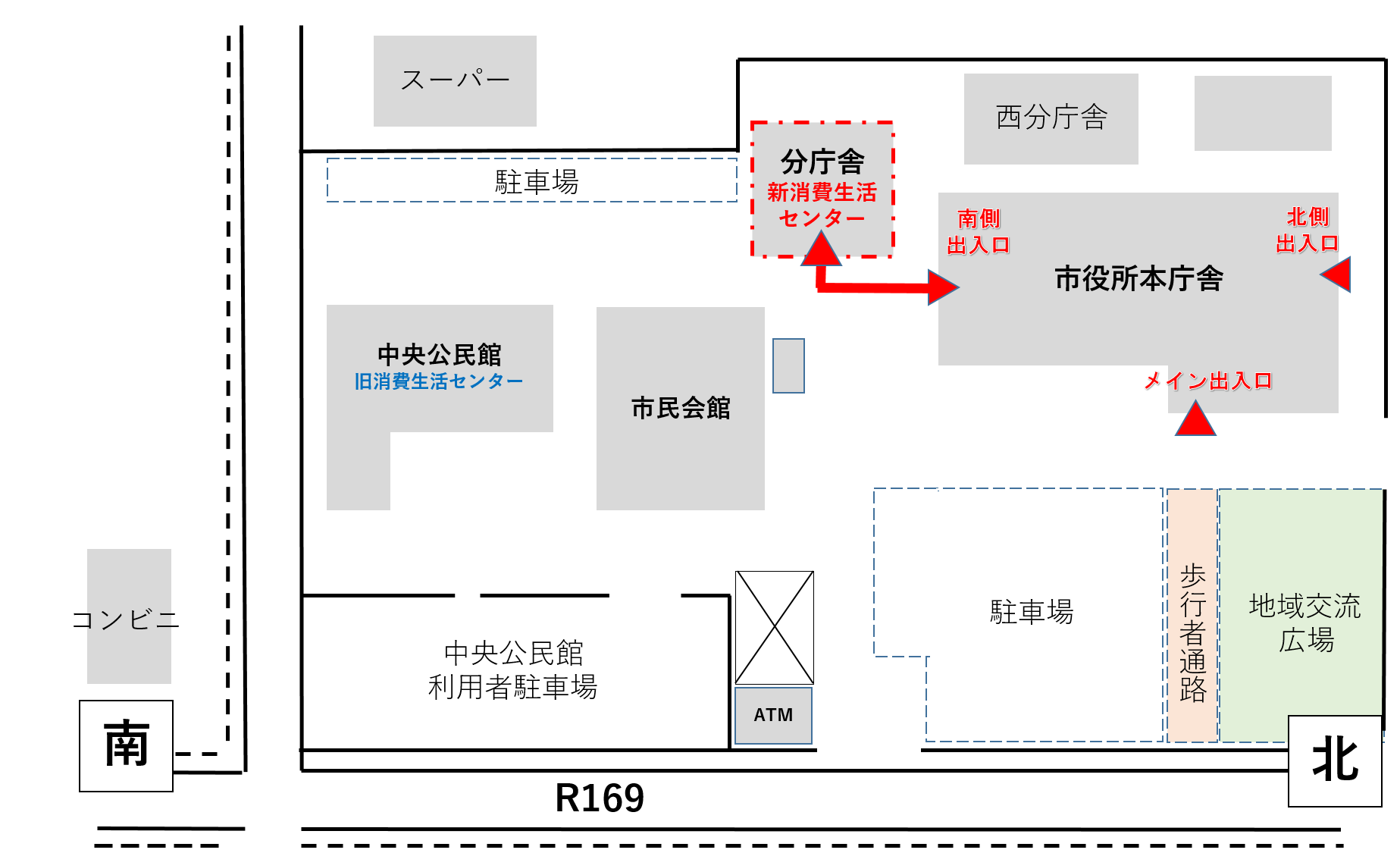 【分庁舎1階　消費生活センター（令和6年2月26日から）】