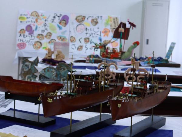 知事賞「紙で作った船」