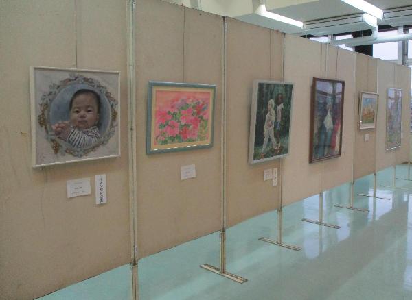 絵画の展示