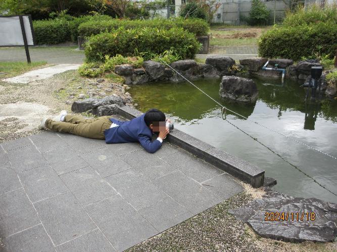 撮影の様子