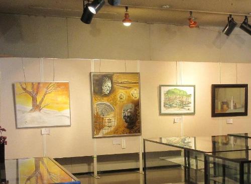 第59回桜井市展美術展の様子