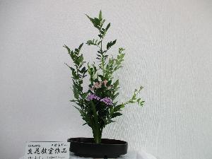 7月生花教室講師作品