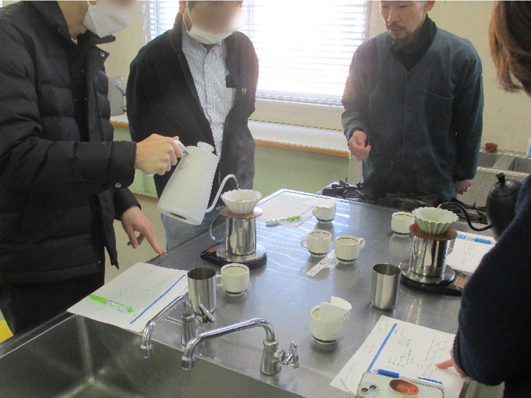 コーヒー講座の様子2