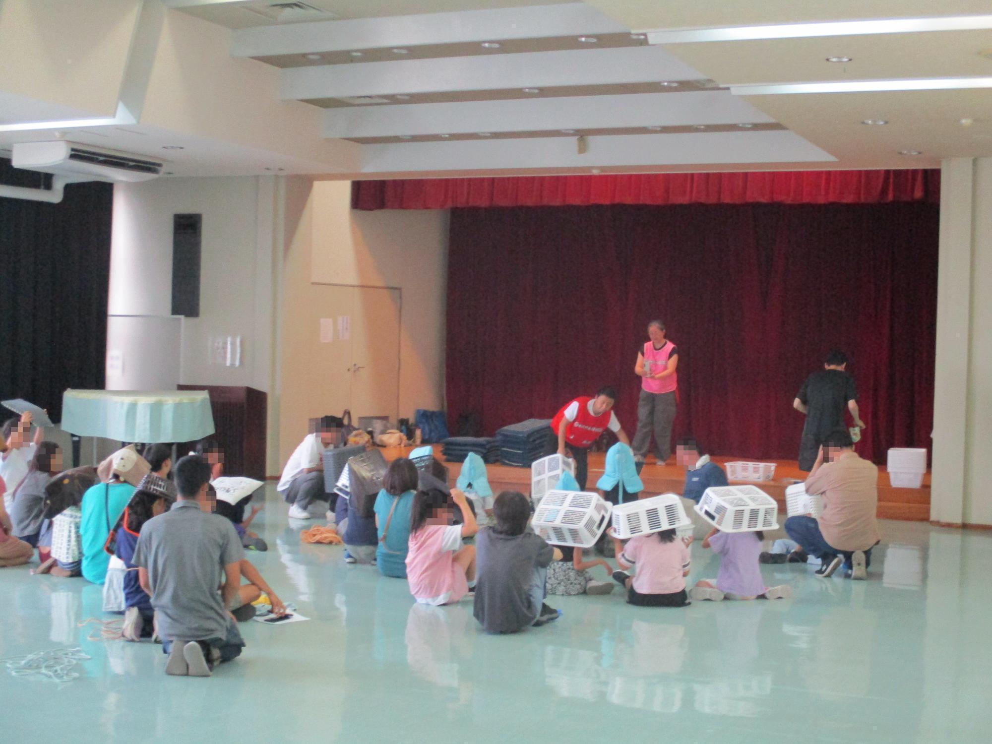 桜井市ジュニア「本気」のかくれんぼ 講座の様子2