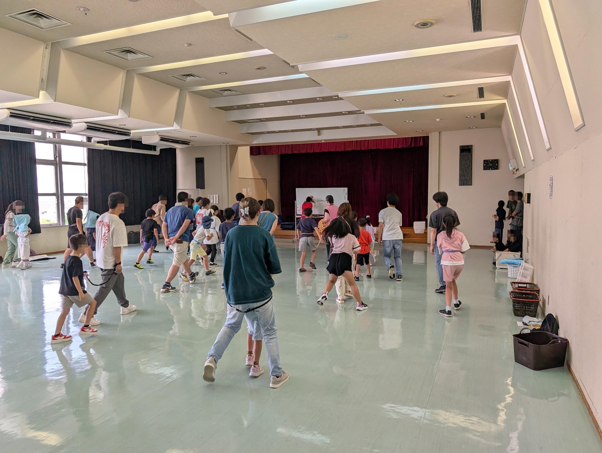 桜井市ジュニア「本気」のかくれんぼ 講座の様子3