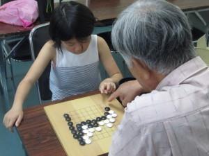 子ども囲碁教室の様子2