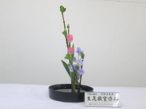 1月生花教室作品