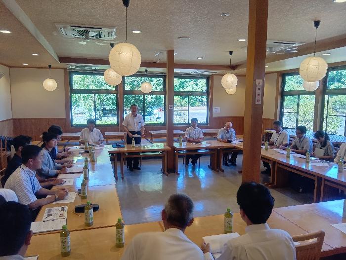 R7東部山間地区の視察