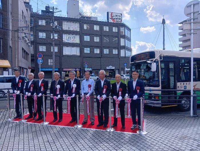 R7桜井飛鳥線の出発式