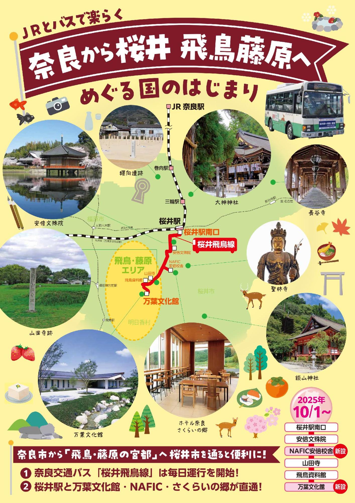 桜井飛鳥線チラシ（表）