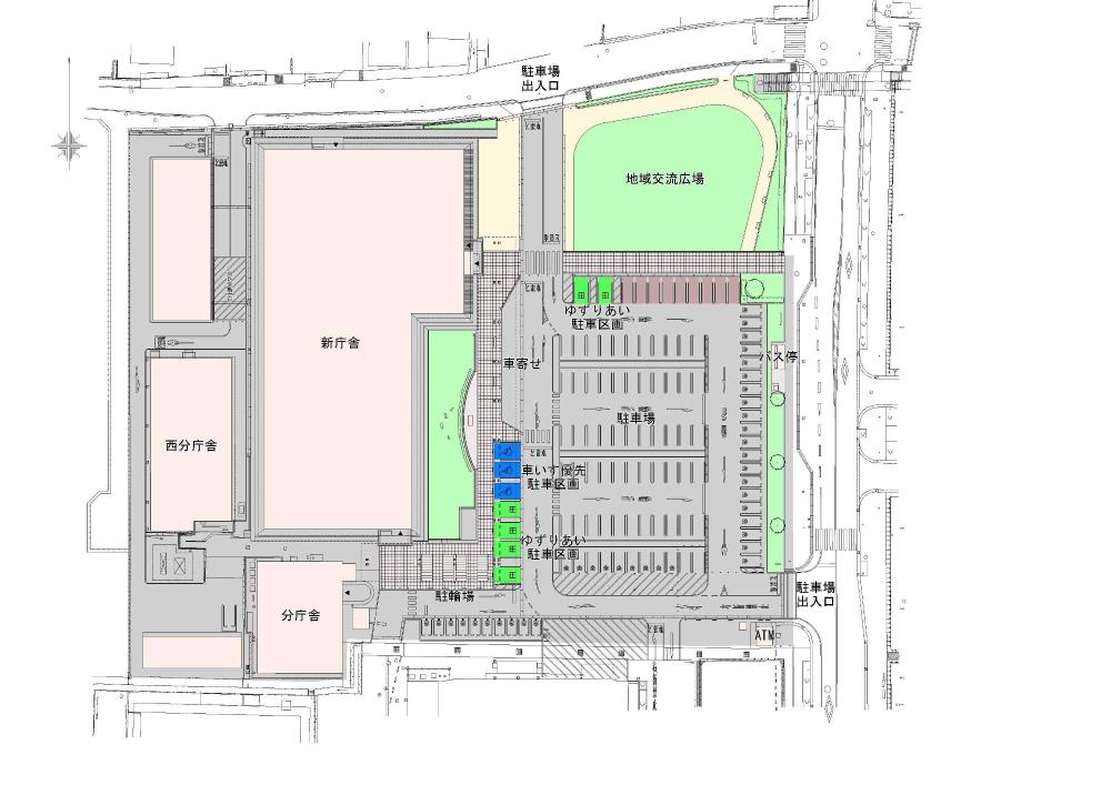 令和4年11月1日からの庁舎案内図